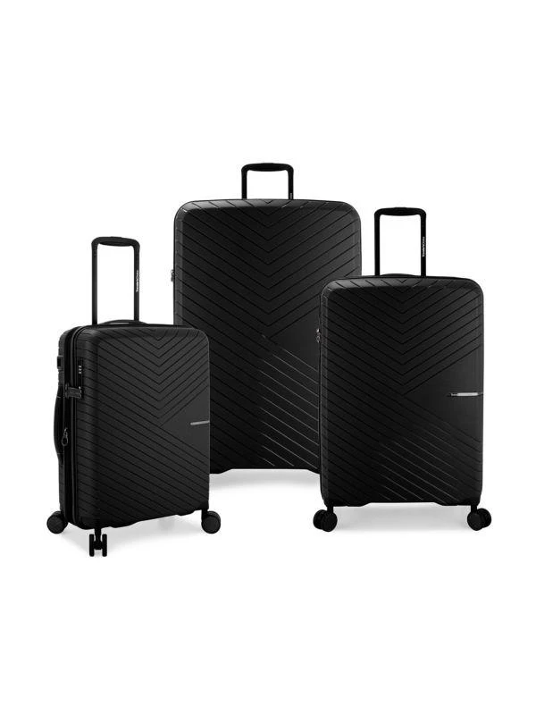 Traveler's Choice 3-Piece Vale Hardshell Spinner Suitcase Set 1