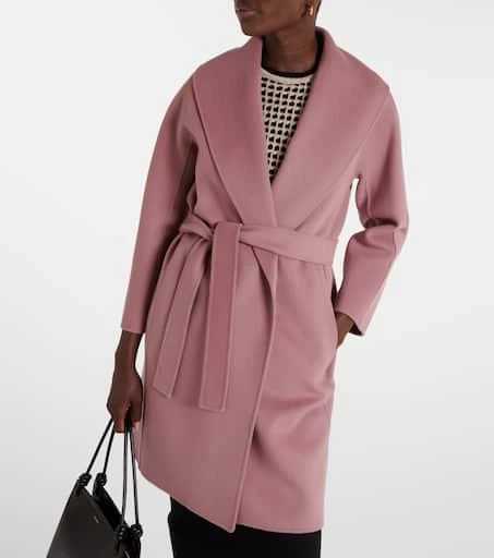 Max Mara Messi belted virgin wool coat 7