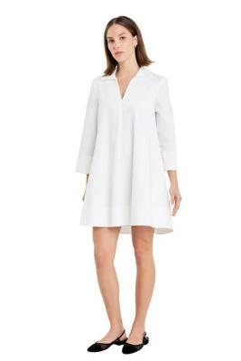 English Factory Factory A Line Kaftan Collar Dress 3