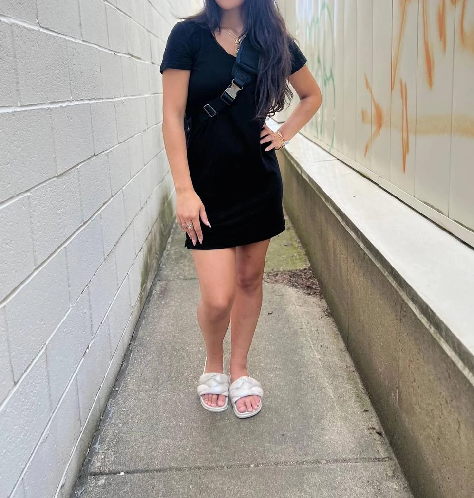 Bobi Bobi - V- Neck T-Shirt Dress