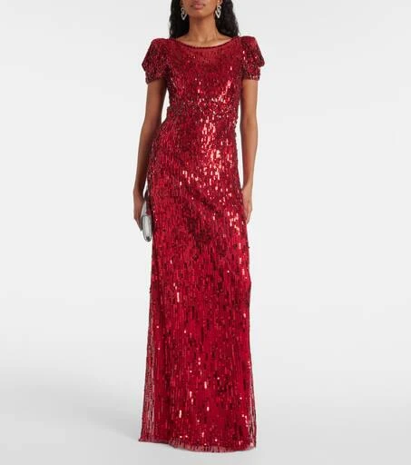 Jenny Packham Sungem sequined gown 2