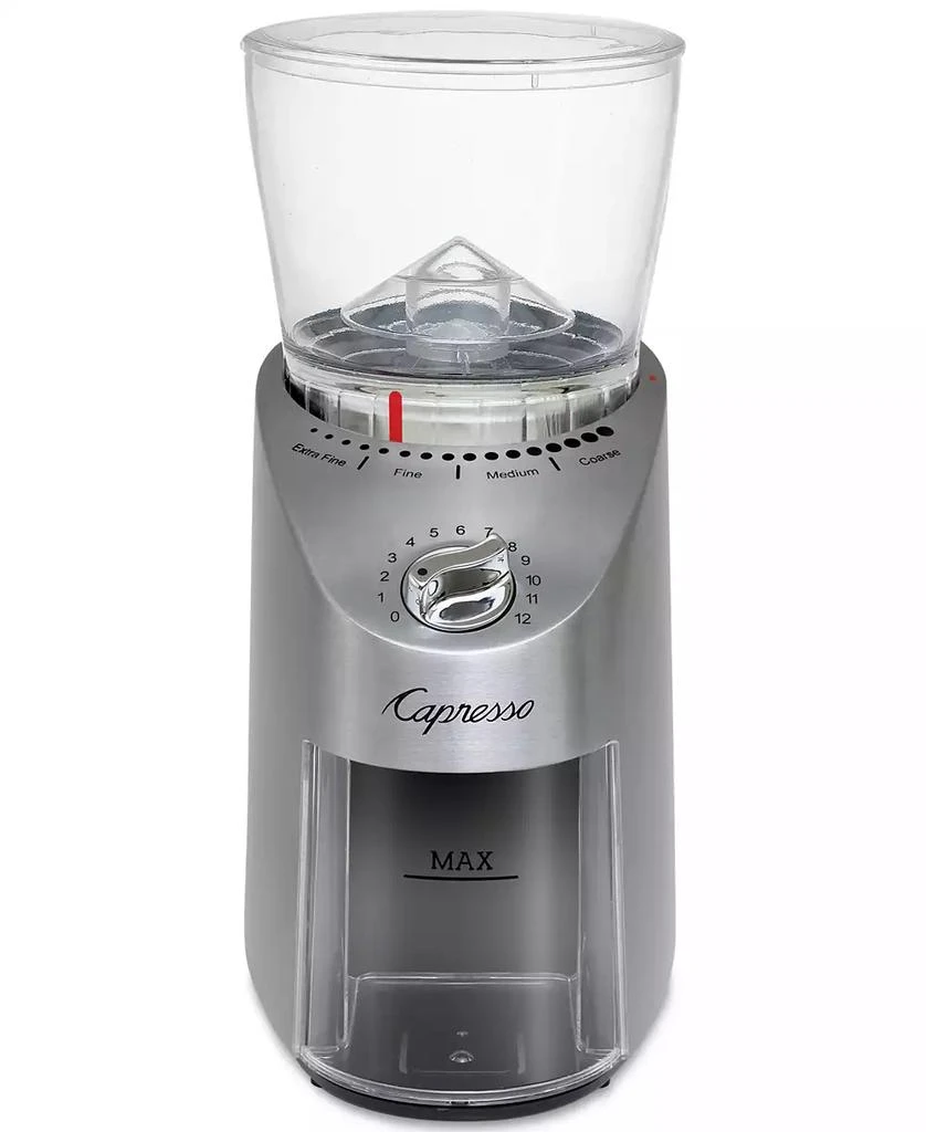 Capresso Infinity PLUS Conical Burr Coffee Bean Grinder 1