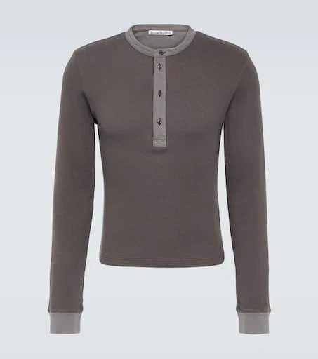 Acne Studios Cotton Henley shirt 1