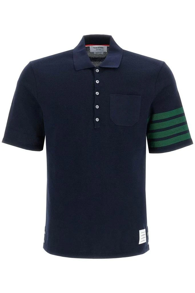 Thom Browne 4-bar polo shirt 1