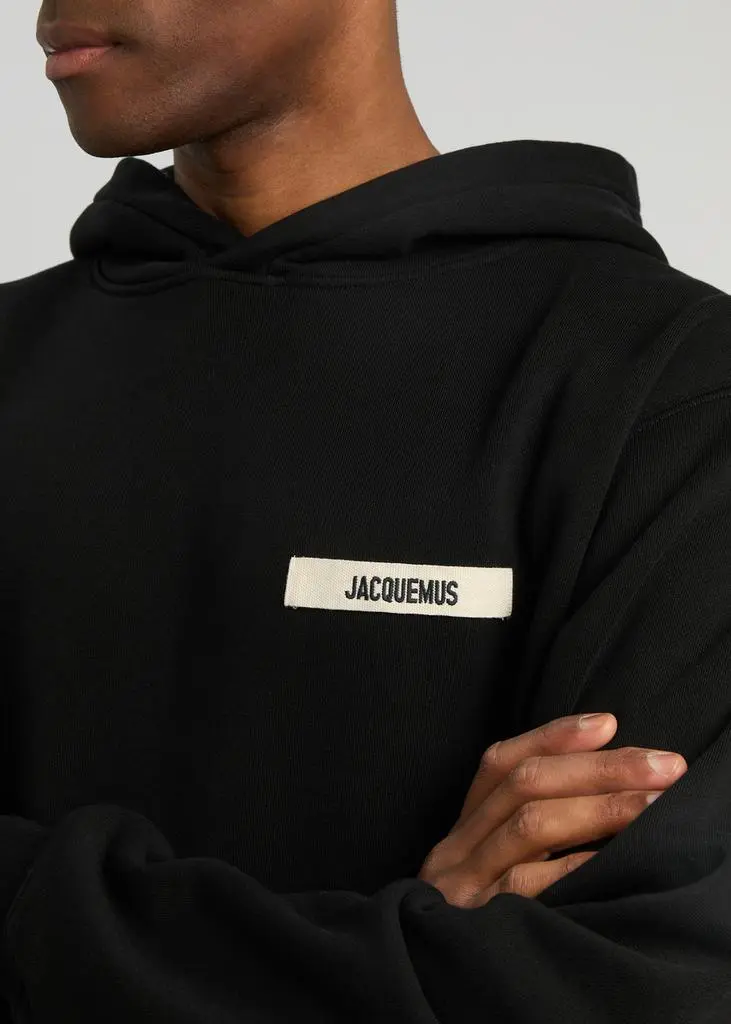 Jacquemus Le Hoodie Gros Grain cotton sweatshirt 5