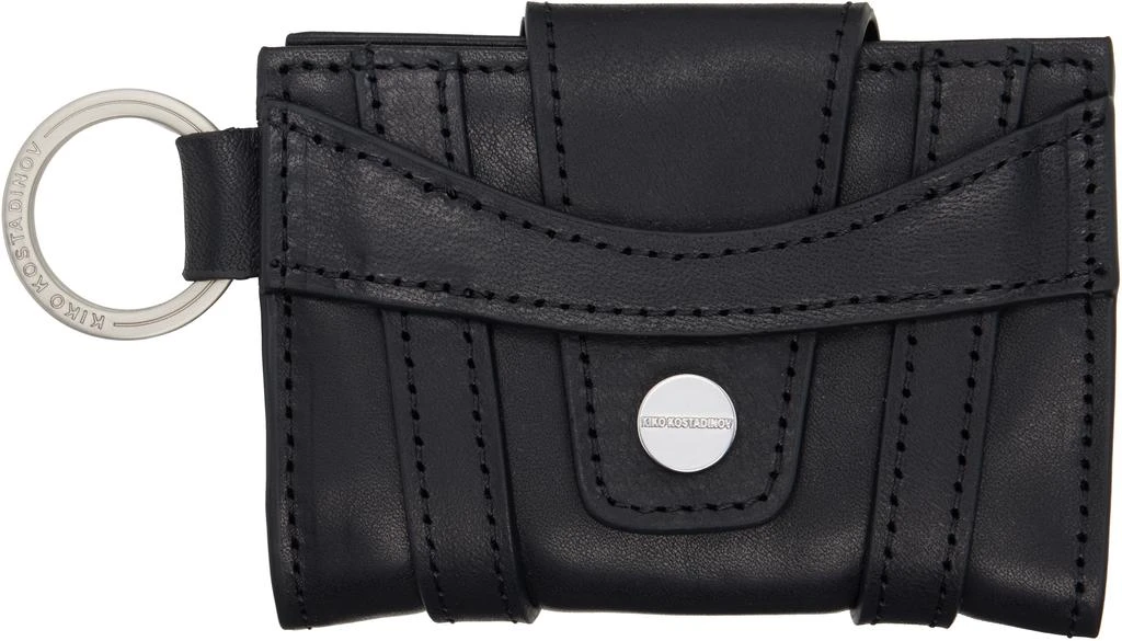 Kiko Kostadinov Black Orvos Card Holder