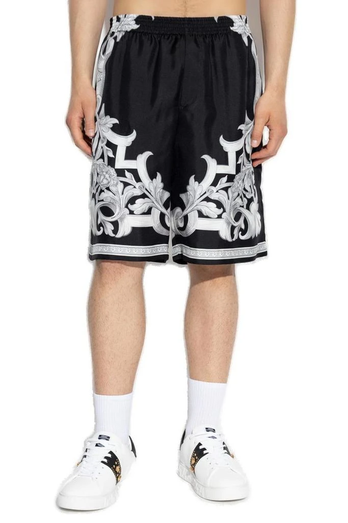 Versace Versace Pattern Printed Elasticated Waistband Shorts 2