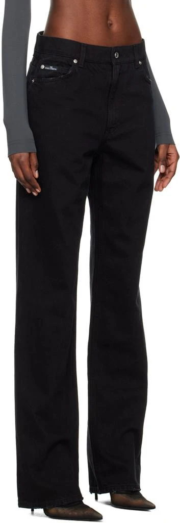Dolce & Gabbana Black Kim Kardashian Edition Flared Jeans 2