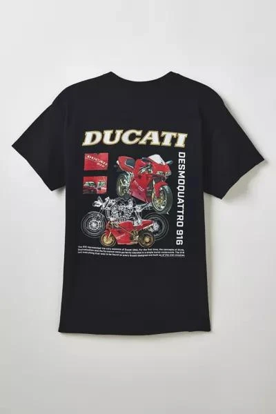 Urban Outfitters Ducati Desmoquattro 916 Motorcycle Graphic Tee 2