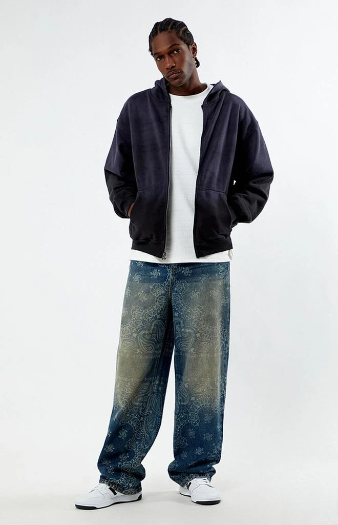 PacSun Bandana Extreme Baggy Jeans 1