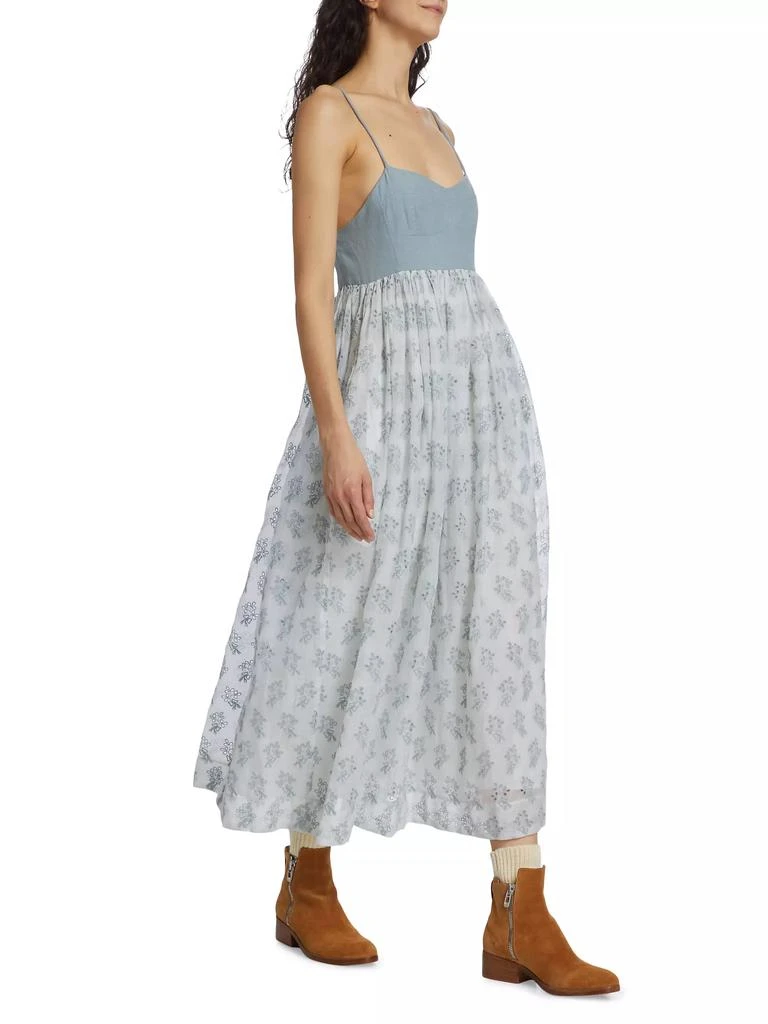 The Great The Camelia Eyelet Maxi Dress 3