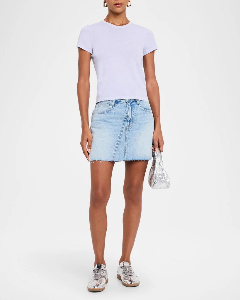 SLVRLAKE Fitted Cropped Baby Tee 2