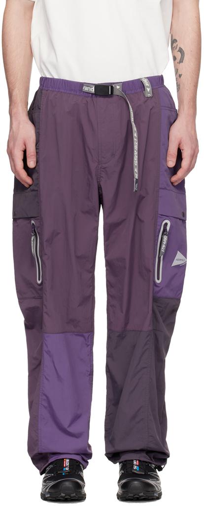 and wander Purple Gramicci Edition Cargo Pants