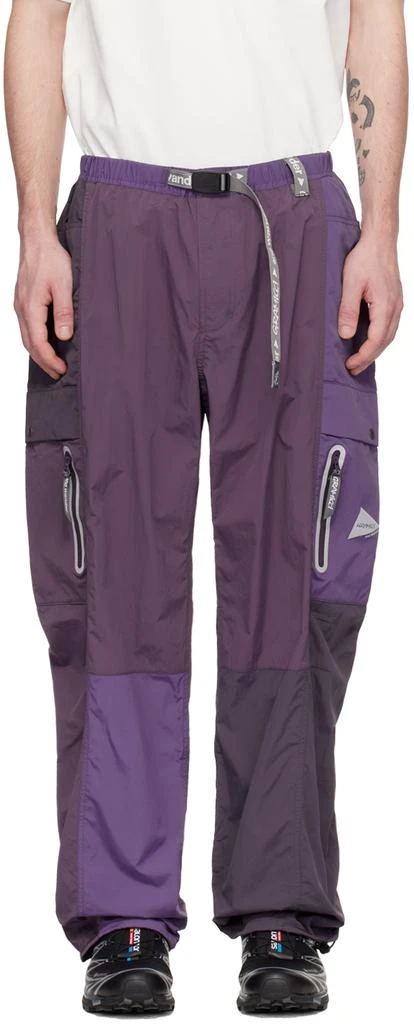 and wander Purple Gramicci Edition Cargo Pants 1