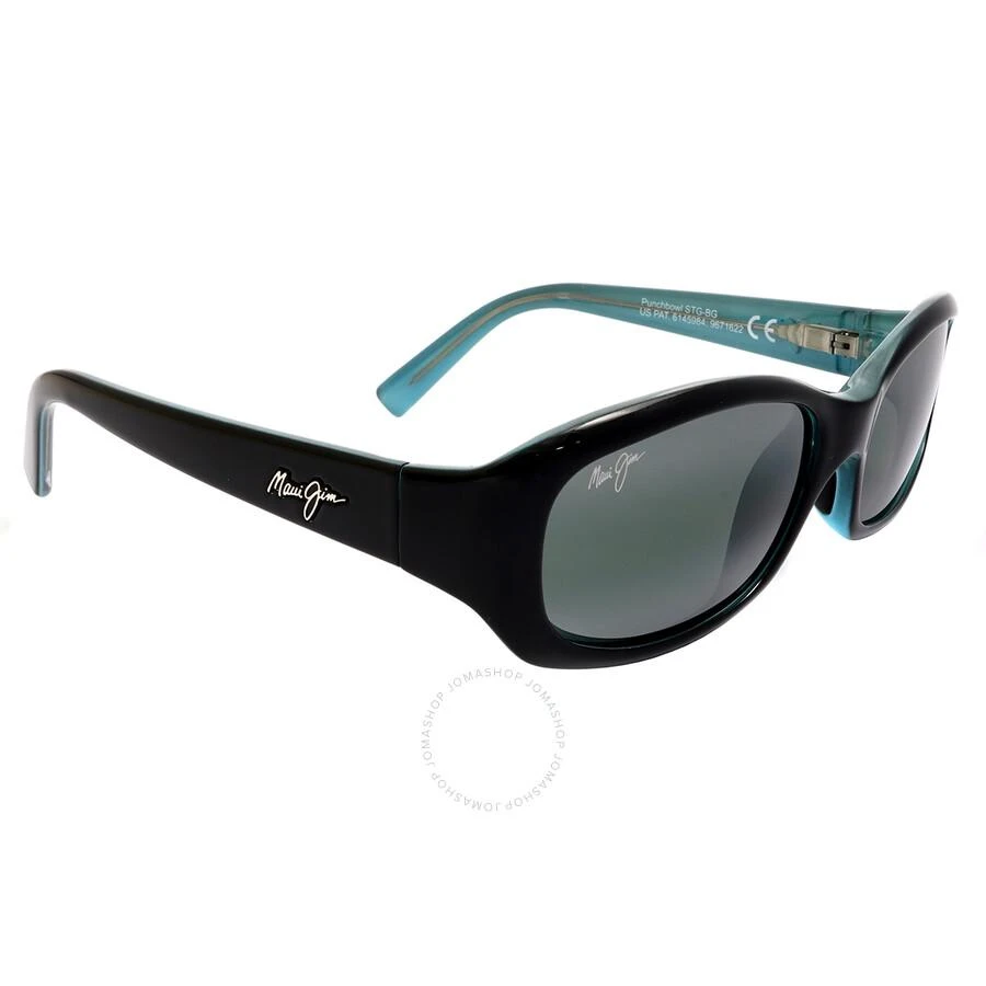 Maui Jim Punchbowl Neutral Grey Rectangular Ladies Sunglasses 219-03 54 3