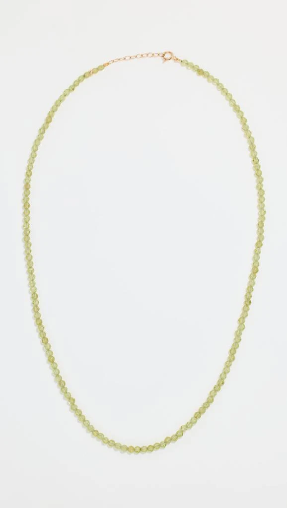 Jia Jia August Peridot Beaded Necklace 1