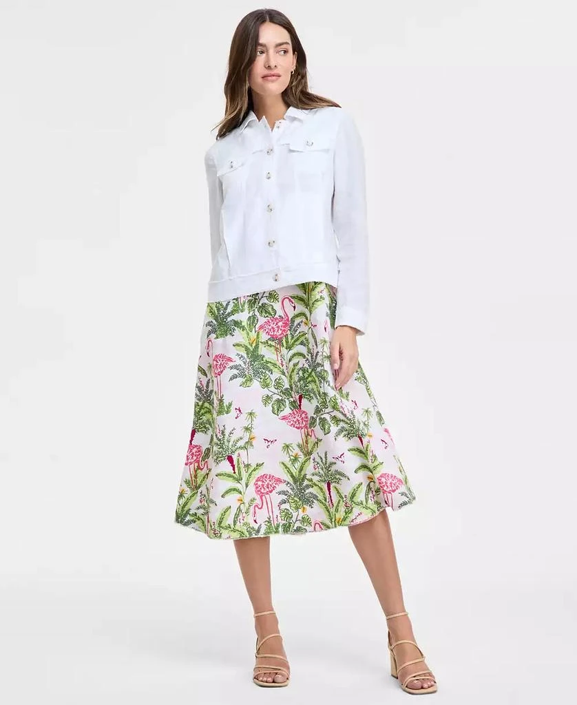 Charter Club Women's 100% Linen Jacket, Created for Macy's 2