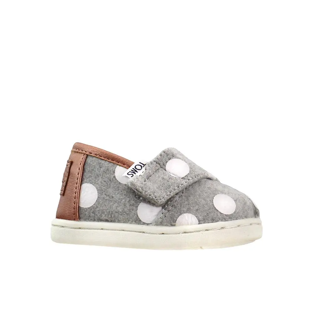TOMS Alpargata Slip On Flats (Toddler-Little Kid)