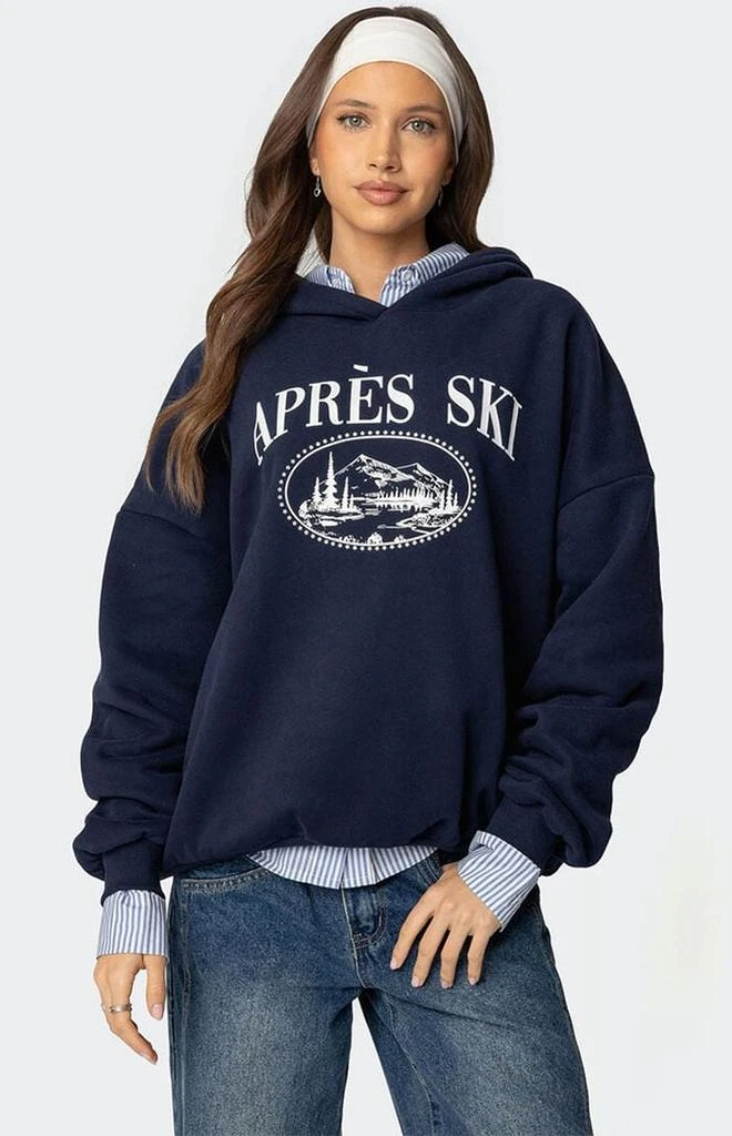 Edikted Apres Ski Oversized Hoodie 1