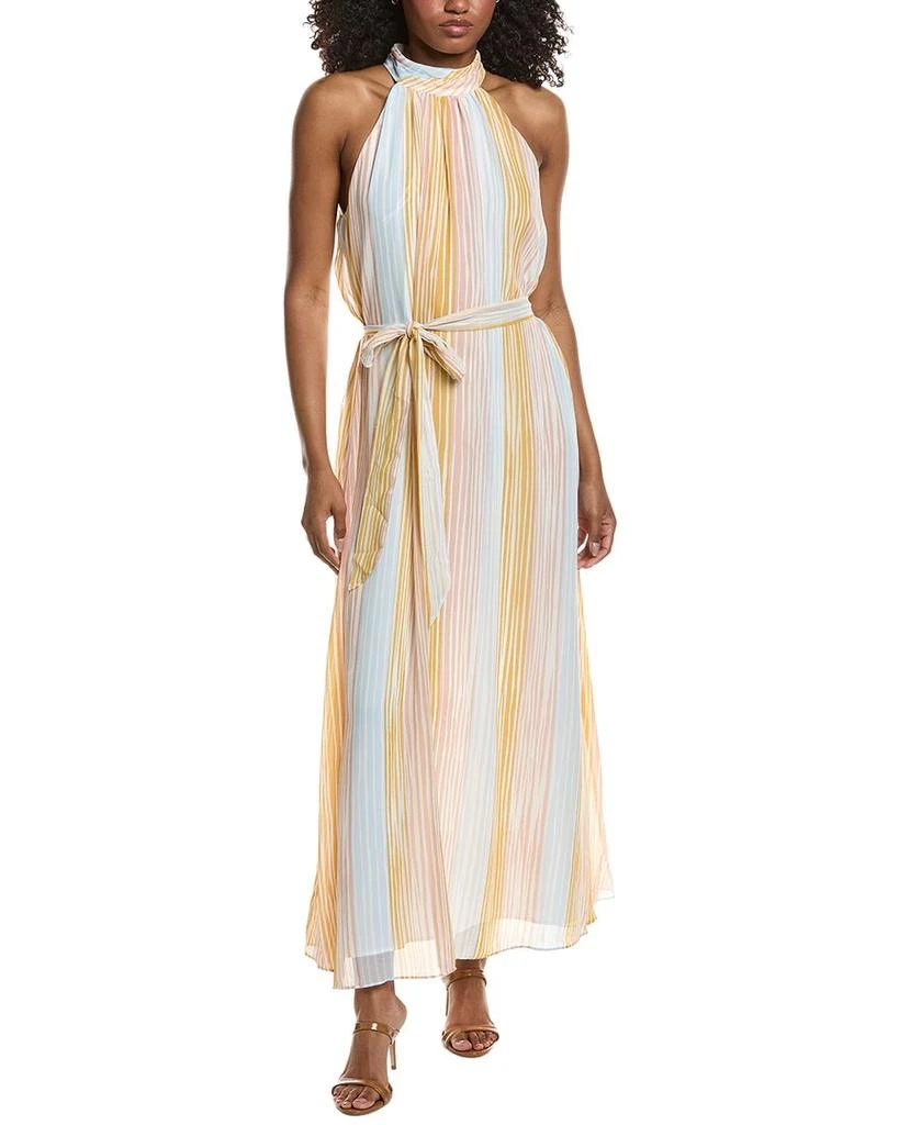 Vince Camuto Halter-Neck Maxi Dress