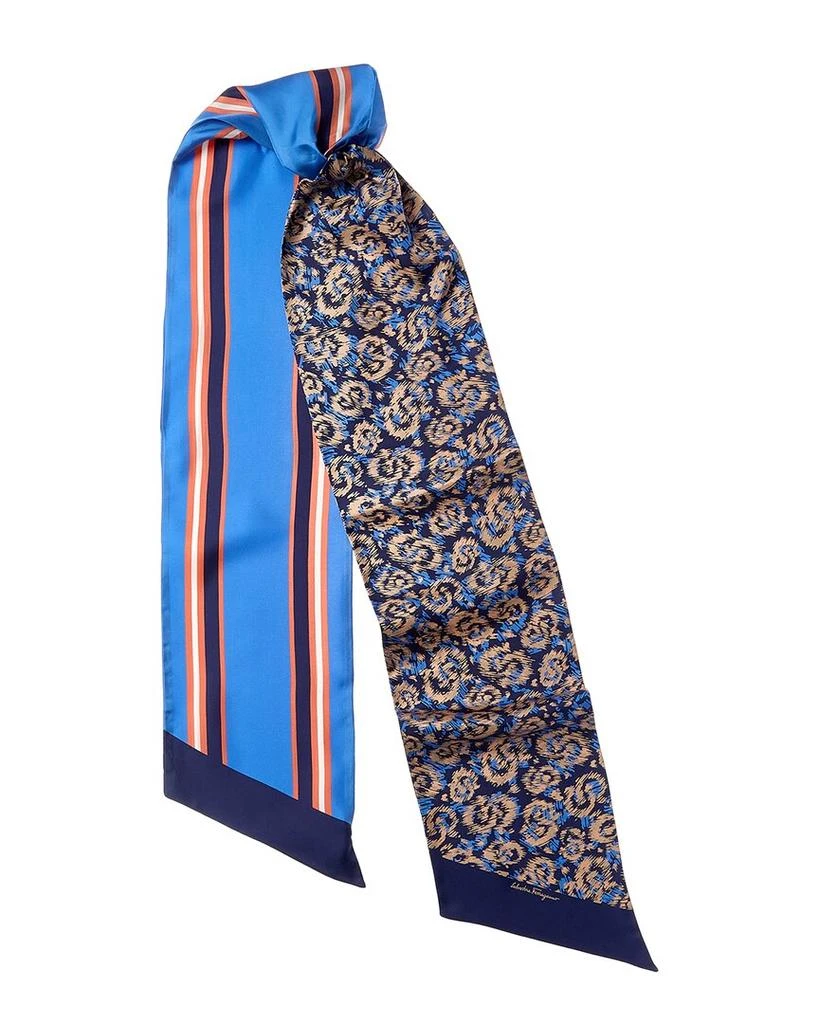 Salvatore Ferragamo Ferragamo Silk Scarf 1