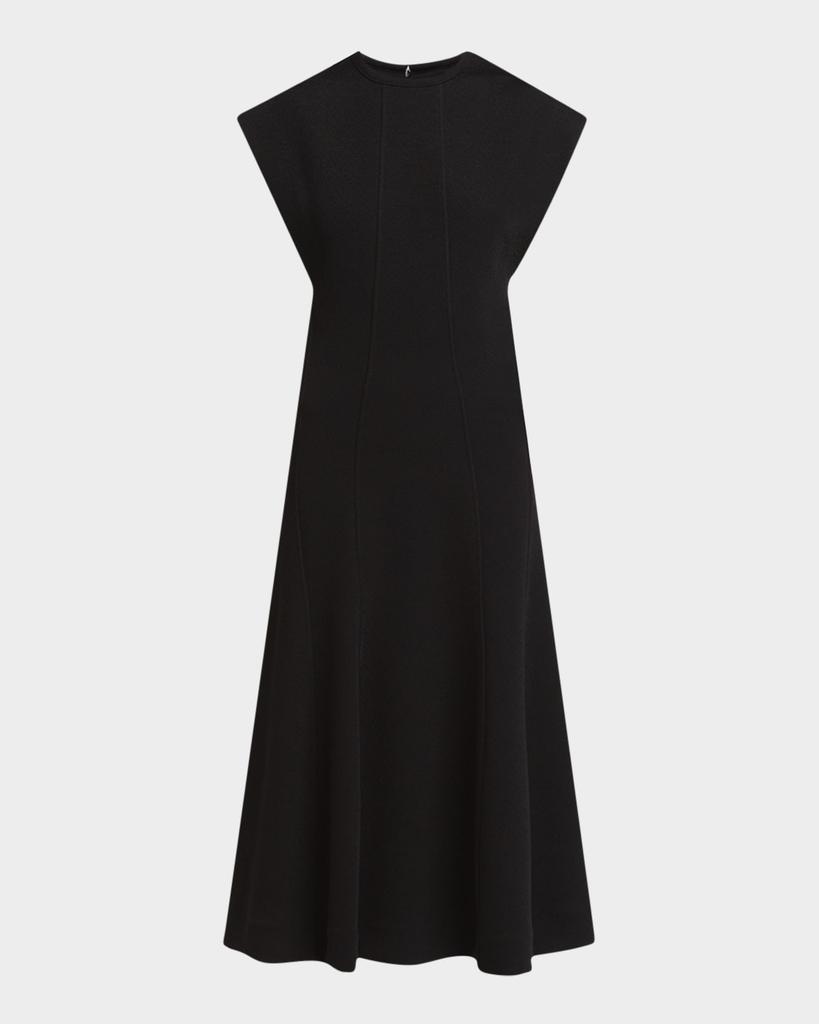 Jil Sander Sleeveless Midi A-Line Dress