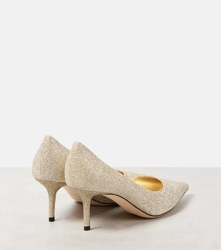 Jimmy Choo Love 65 glitter pumps 2