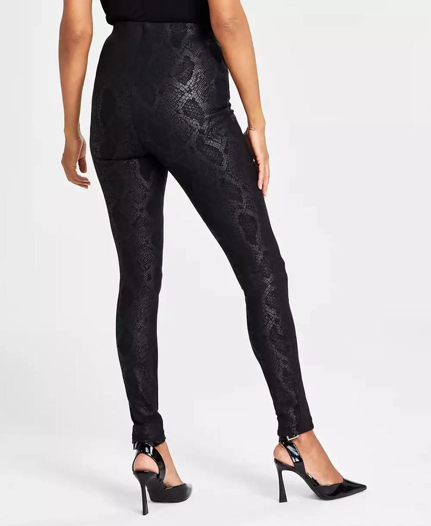 INC International Snake-Print Skinny Pants, Created for Macy's 2