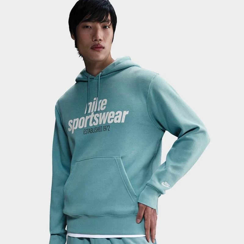 NIKE Men's Nike Sportswear Club Fleece Retro Pullover Hoodie 3