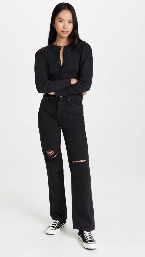 AMO Puff Sleeve Cardigan 4