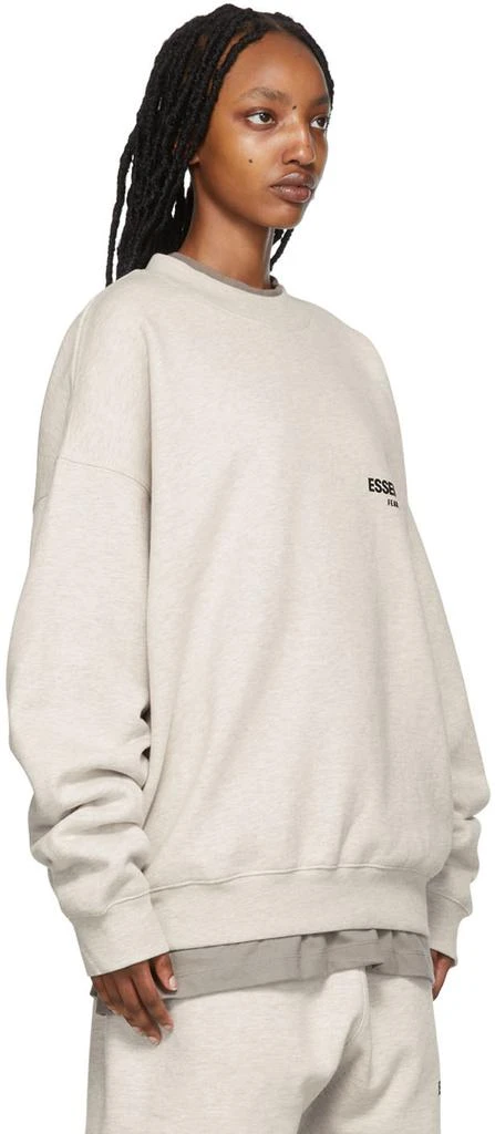 Fear of God ESSENTIALS Off-White Crewneck Sweatshirt 2