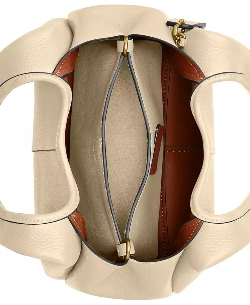 Coach Lana Small Polished Pebble Leather Shoulder Bag 23 6