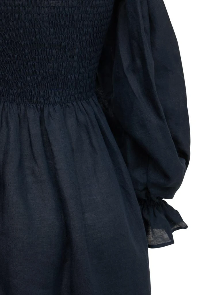Sleeper Atlanta Linen Midi Dress 7