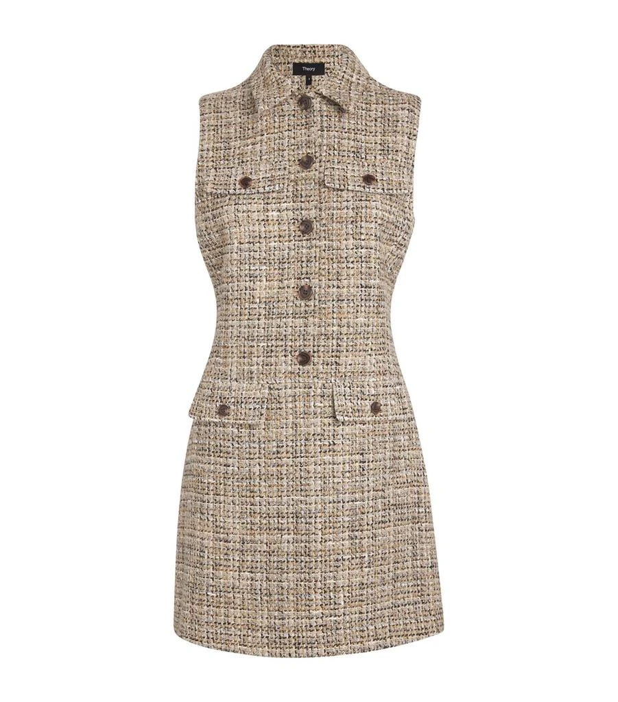 Theory Tweed Mini Dress 1