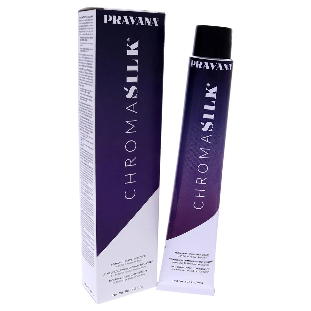 Pravana ChromaSilk Creme Hair Color - 6.3 Dark Golden Blonde by  for Unisex - 3 oz Hair Color 4