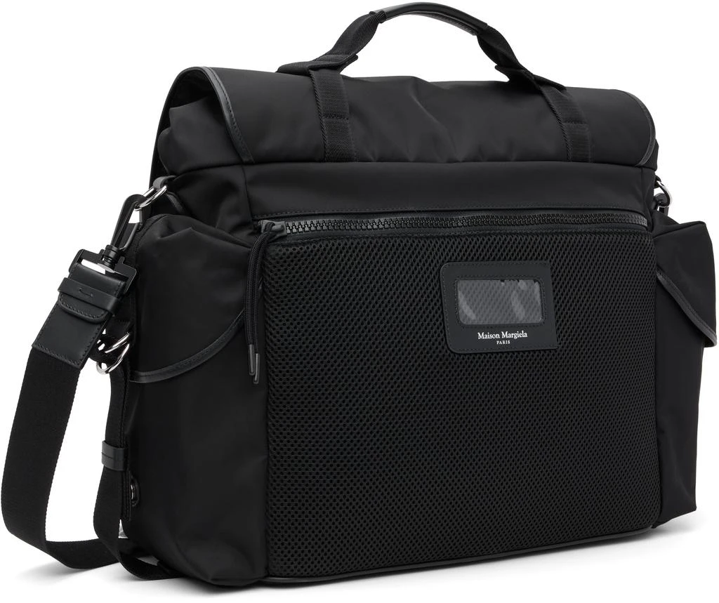 MAISON MARGIELA Black High Tech Messenger Bag 3