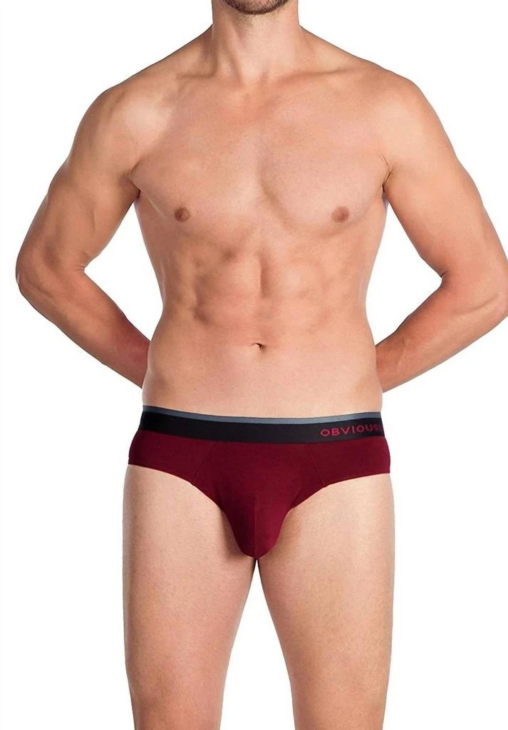 Obviously Primeman Brief In Maroon 1