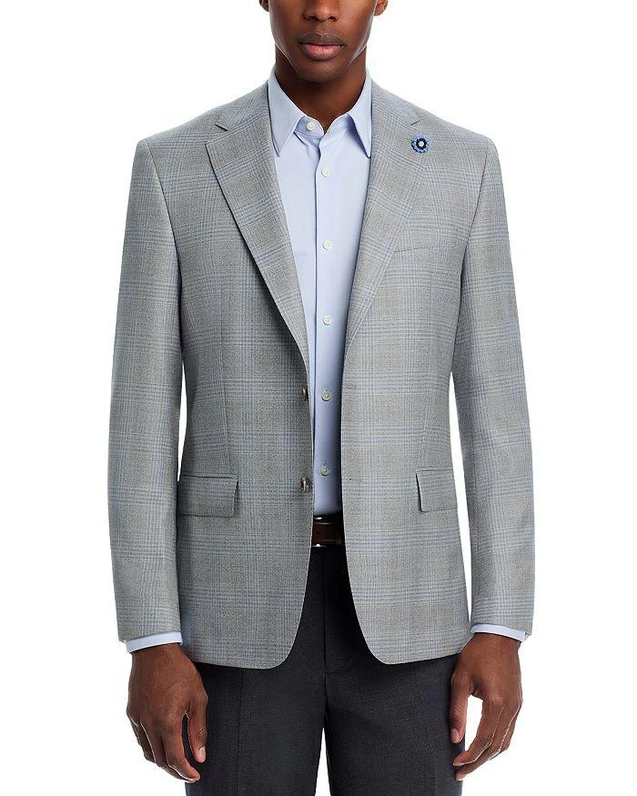 Hart Schaffner Marx Classic Fit Tonal Plaid Sport Coat