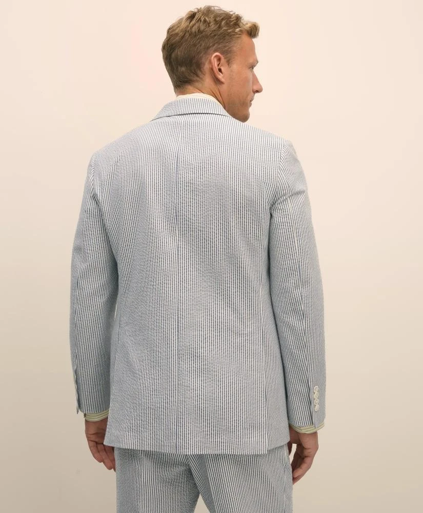 Brooks Brothers Classic Fit Cotton Seersucker 1818 Suit 6