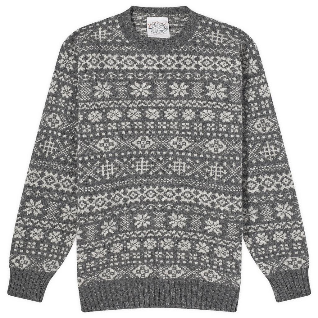 Jamiesons of Shetland Jamieson's of Shetland Snowflake Fair Isle Crew Knit