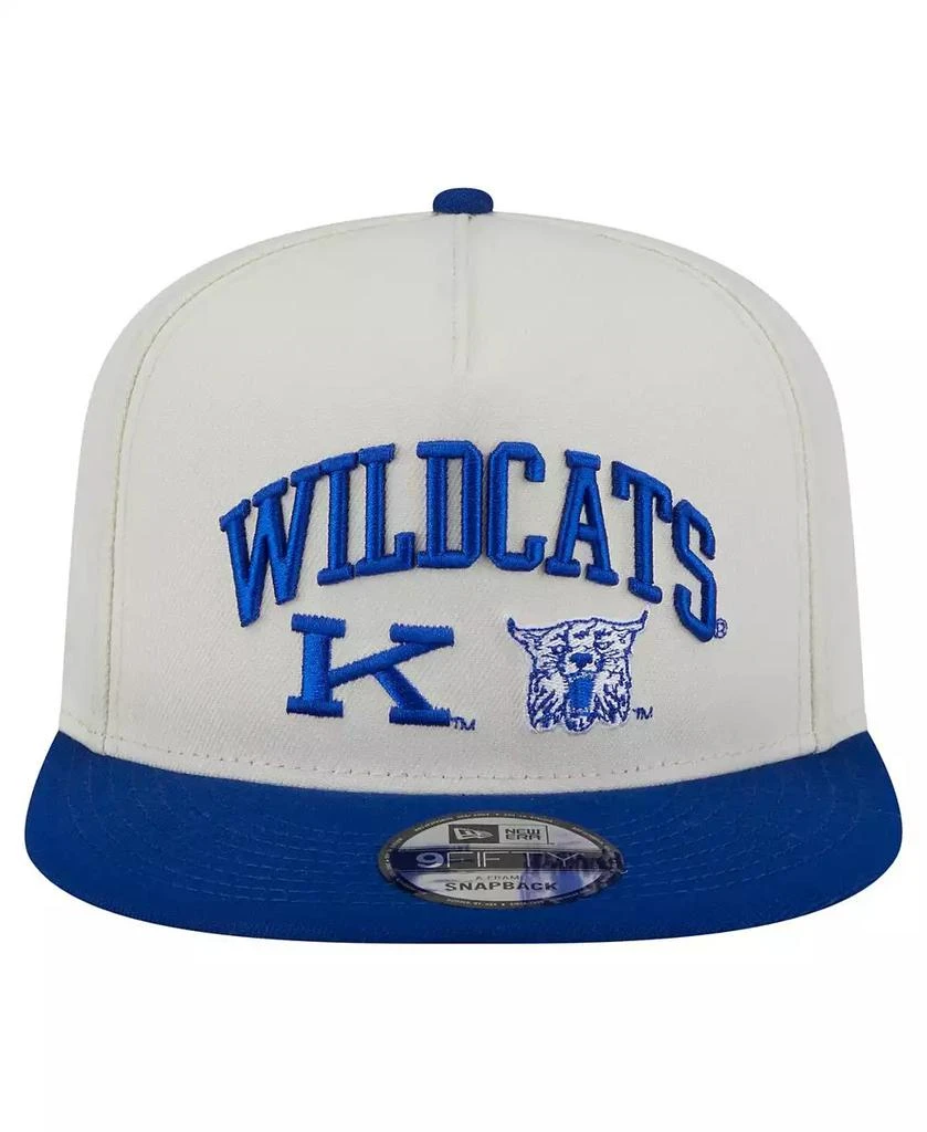 New Era Men's White Kentucky Wildcats Collegiate 9FIFTY A-Frame Snapback Hat 2