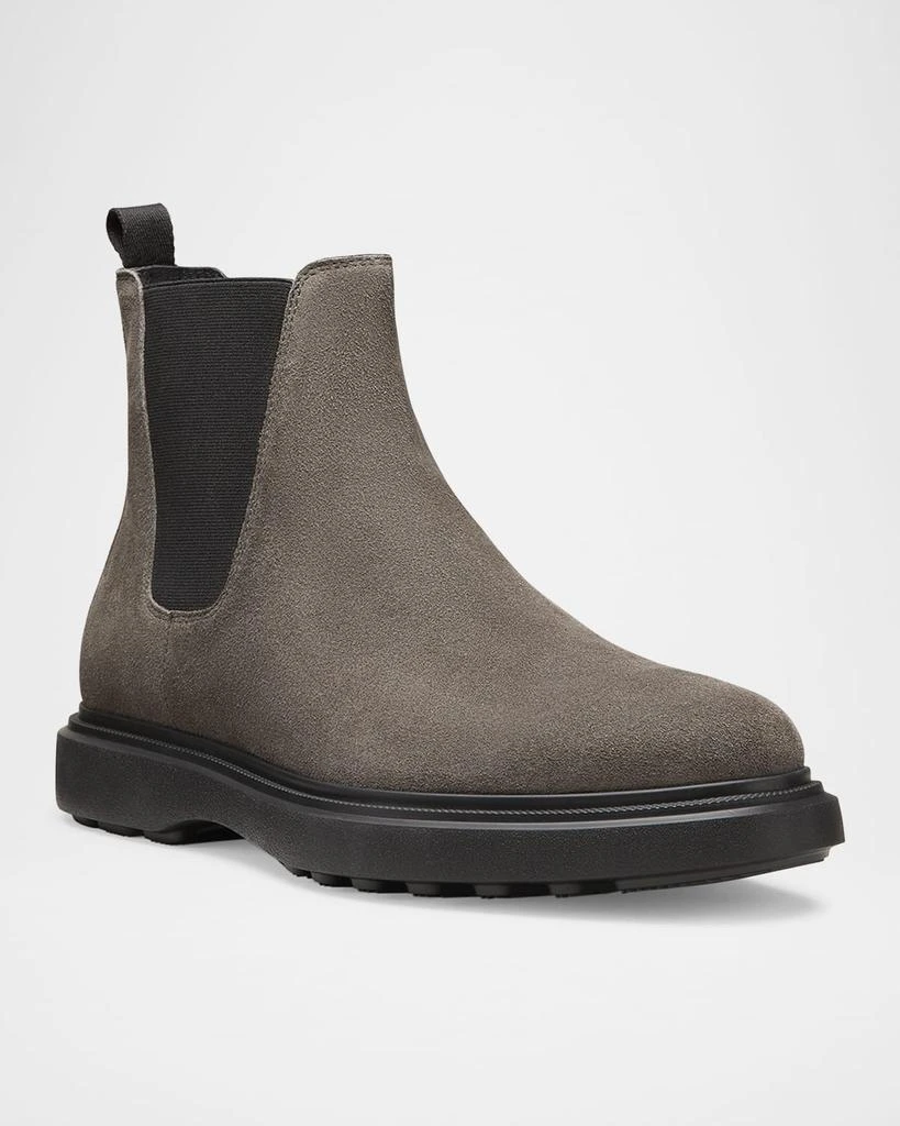 Stuart Weitzman Men's Amos Suede Chelsea Boots 4