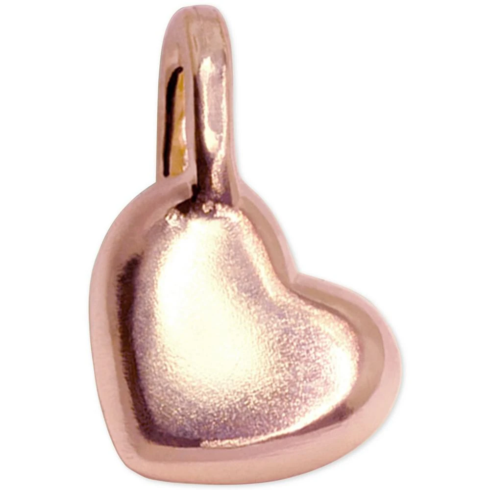 Alex Woo Heart Mini-Charm in 14k Rose Gold 1