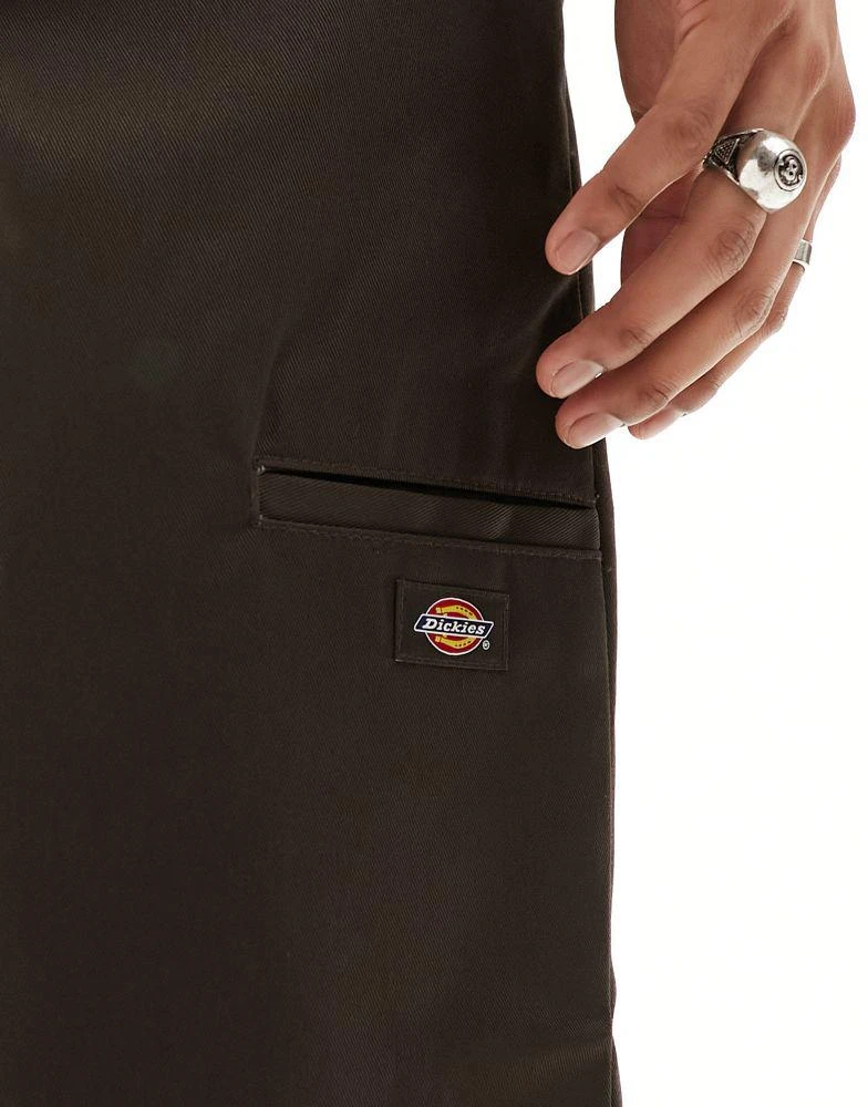DICKIES Dickies 13 inch tailored shorts in dark brown 2