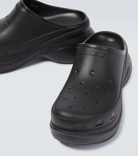 Balenciaga x Crocs platform slides 3