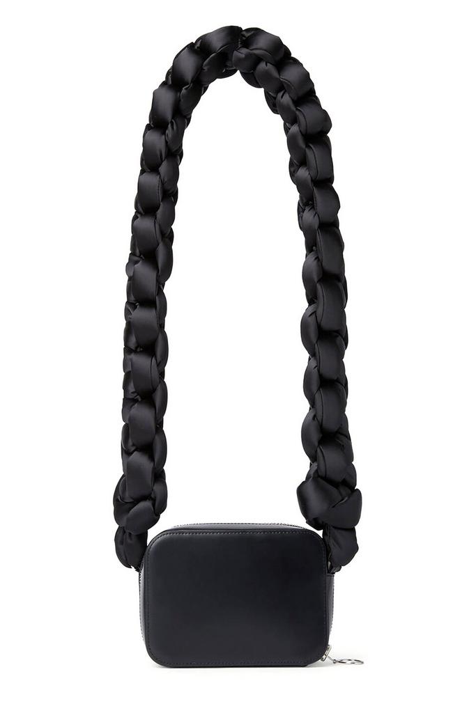 Kara Kara Logo Printed Knotted Strap Shoulder Bag