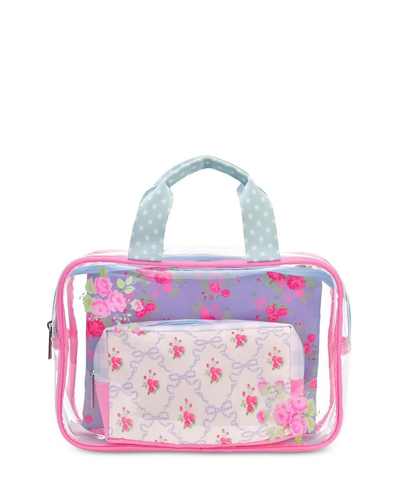Iscream Ditsy Floral Cosmetic Bag Trio 1