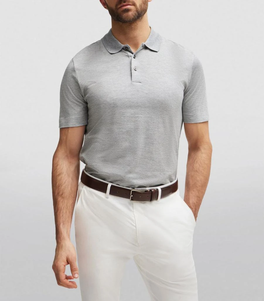 Hugo Boss Cotton-Silk Polo Shirt 3
