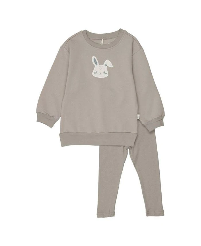 Pouf Baby Unisex Bunny Sherpa Set - Baby, Little Kid 1