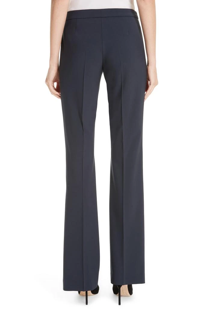 Hugo Boss Tulea Side Zip Tropical Stretch Wool Trousers 2